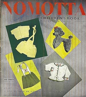 Nomotta Cihldren's Book Hand-knits for 6 months to 8 years