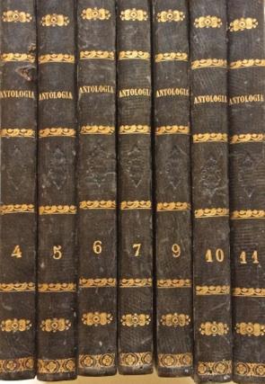 ANTOLOGIA. Rivista con periodicità mensile. N. LIII Maggio 1825 - N. LIV Giugno 1825 - N. LV Lugl...