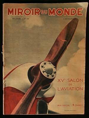 Imagen del vendedor de MIROIR DU MONDE : XVe SALON DE L'AVIATION . a la venta por Librairie Franck LAUNAI