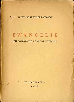 Seller image for Ewangelie - ich powstanie i rodzaj literacki for sale by POLIART Beata Kalke