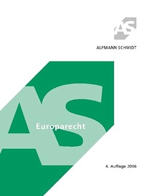Bild des Verkufers fr Europarecht (Alpmann und Schmidt - Skripte) zum Verkauf von Gerald Wollermann