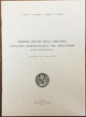 Depositi deltizi nella molassa Cattiano - Burdigaliana del Bellunese (Alpi meridionali)