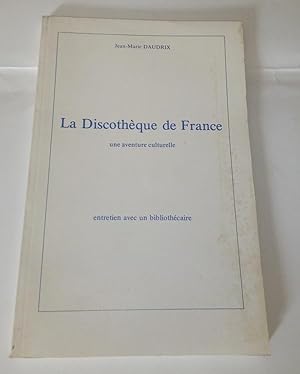 La discothèque de France - Une aventure culturelle - Entretien avec un bibliothécaire