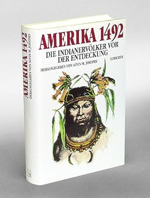 Bild des Verkufers fr Amerika 1492. Die Indianervlker vor der Entdeckung. Idee von Frederick E. Hoxie. Aus dem Amerikanischen von Brigitte Walitzek. zum Verkauf von Antiquariat An der Rott Oswald Eigl