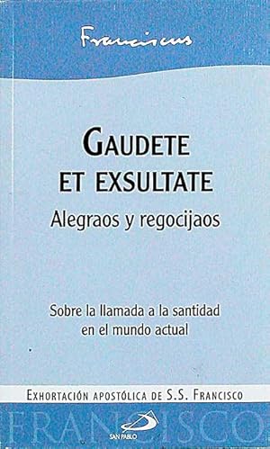 Imagen del vendedor de Gaudete et exsultate a la venta por Tik Books GO