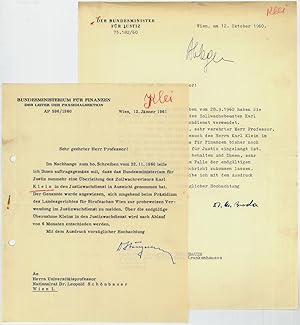 Bild des Verkufers fr Ms. Brief mit eigenh. U. zum Verkauf von Antiquariat INLIBRIS Gilhofer Nfg. GmbH