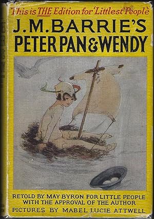 Image du vendeur pour J. M. Barrie's Peter Pan & Wendy mis en vente par Purpora Books