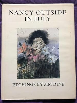 Etchings by Jim Dine - Nancy Outside in July