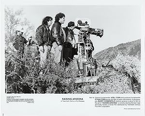 Bild des Verkufers fr Raising Arizona (Two original photographs from the set of the 1987 film) zum Verkauf von Royal Books, Inc., ABAA