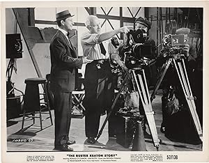Bild des Verkufers fr The Buster Keaton Story (Original photograph from the set of the 1957 film) zum Verkauf von Royal Books, Inc., ABAA