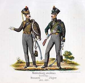 Meklenburg-Strelitzer freiwillige Husarenjäger 1813-1815.