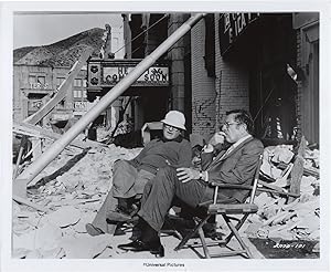 Seller image for Earthquake (Three original photographs from the set of the 1974 film) for sale by Royal Books, Inc., ABAA