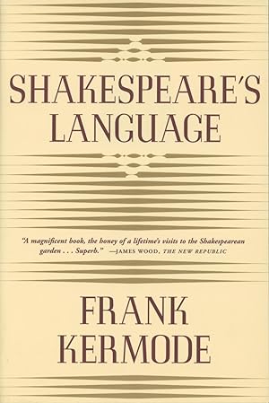 Seller image for Shakespeare's Language for sale by Kenneth A. Himber