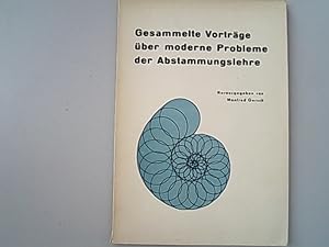 Seller image for Gesammelte Vortrge ber moderne Probleme der Abstammungslehre, Band 1. for sale by Antiquariat Bookfarm