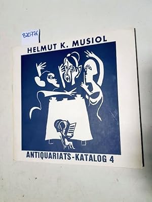 Helmut K. Musiol Antiquariats-Katalog 4