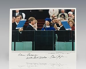 Sandra Day O'Connor and Dan Quayle Signed Photograph.