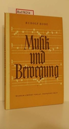 Bild des Verkufers fr Musik und Bewegung. Sieben Abhandlungen. zum Verkauf von ralfs-buecherkiste