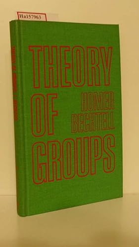 Immagine del venditore per The Theory of Groups. ( Addison- Wesley Series in Mathematics) . venduto da ralfs-buecherkiste