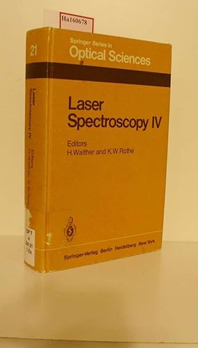 Seller image for Laser Spectroscopy IV. Proceedings of the Fourth International Conference Rottach-Egern, Fed. Rep. of Germany, June 11-15, 1979. for sale by ralfs-buecherkiste