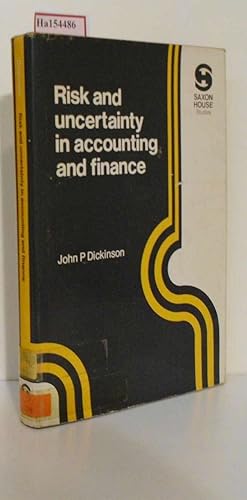Immagine del venditore per Risk and Uncertainty in Accounting and Finance. A book of readings. venduto da ralfs-buecherkiste