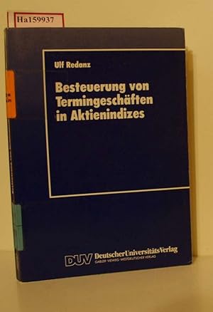 Immagine del venditore per Besteuerung von Termingeschften in Aktienindizes. venduto da ralfs-buecherkiste