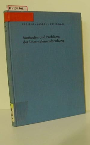 Seller image for Methoden und Probleme der Unternehmensforschung. Operations Research. Hg.: H. P. Knzi. for sale by ralfs-buecherkiste