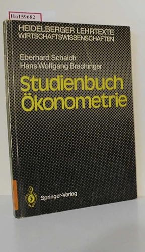 Seller image for Studienbuch konometrie. for sale by ralfs-buecherkiste