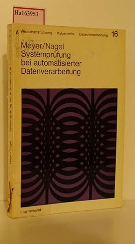 Image du vendeur pour Systemprfung bei automatisierter Datenverarbeitung. mis en vente par ralfs-buecherkiste