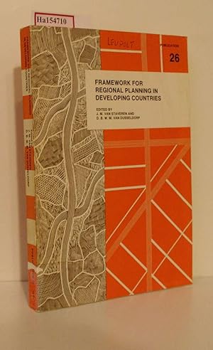 Seller image for Framework for Regional Planning in Developing Countries. Methodology for an Interdisciplinary Approach to the Planned Development of Predominantly Rural Areas. ( = Publication, 26) . for sale by ralfs-buecherkiste