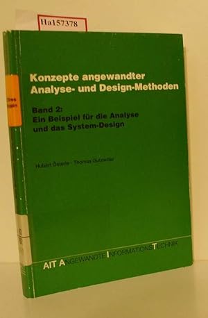 Bild des Verkufers fr Konzepte angewandter Analyse- und Design-Methoden. Band 2: Ein Beispiel fr die Analyse und das System-Design. zum Verkauf von ralfs-buecherkiste