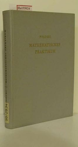 Imagen del vendedor de Mathematisches Praktikum. a la venta por ralfs-buecherkiste