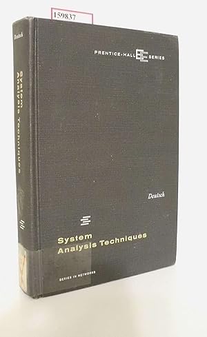 Image du vendeur pour System Analysis Techniques. mis en vente par ralfs-buecherkiste