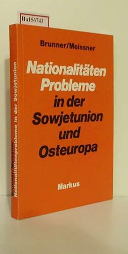 Imagen del vendedor de Nationalitten-Probleme in der Sowjetunion und Osteuropa. a la venta por ralfs-buecherkiste