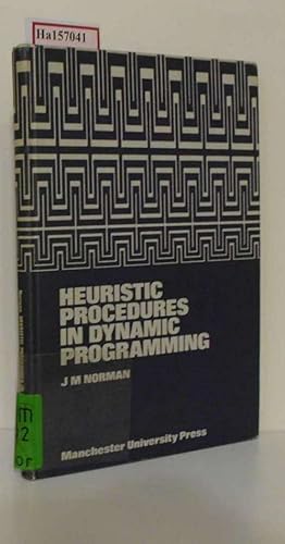 Bild des Verkufers fr Heuristic Procedures in Dynamic Programming zum Verkauf von ralfs-buecherkiste