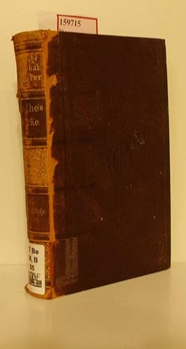 Imagen del vendedor de Goethes Werke. 4. Teil: Der Weststliche Divan. (=Deutsche National-Litteratur. Historisch-kritische Ausgabe, 85. Band). a la venta por ralfs-buecherkiste