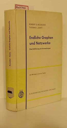 Bild des Verkufers fr Endliche Graphen und Netzwerke. Eine Einfhrung mit Anwendungen. zum Verkauf von ralfs-buecherkiste