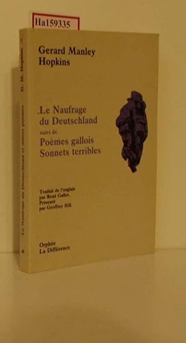 Seller image for Le Naufrage du Deutschland suivi de Poemes gallois Sonnets terribles. ( = Orphee, 75) . for sale by ralfs-buecherkiste
