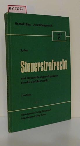 Seller image for Steuerstrafrecht (Finanzkolleg Ausbildungswerk Bd.15) for sale by ralfs-buecherkiste