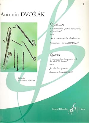 Dvorak 4e mouvement du Quatuor a Cordes No 12 dit "American" , Op. 96 / 4th Movement of the Strin...