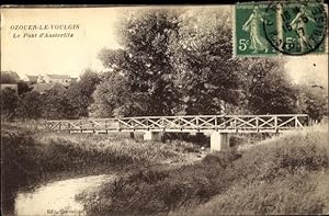 Bild des Verkufers fr Ansichtskarte / Postkarte Ozouer le Voulgis Seine et Marne, Le Pont d'Austerlitz zum Verkauf von akpool GmbH
