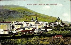 Image du vendeur pour Ansichtskarte / Postkarte Arucas Gran Canaria Kanarische Inseln, Teilansicht mis en vente par akpool GmbH