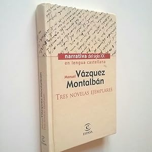Imagen del vendedor de Tres novelas ejemplares a la venta por MAUTALOS LIBRERÍA