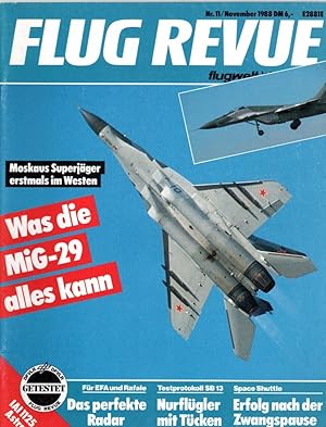 Flug Revue Flugwelt International Heft 11, November 1988