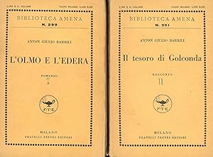 Imagen del vendedor de L'olmo e l'edera a la venta por Studio Bibliografico Marini