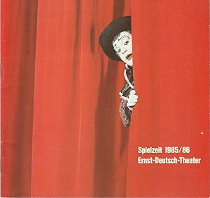 Seller image for Programmheft Spielzeit 1985 / 86 Ernst-Deutsch-Theater Spielzeitheft for sale by Programmhefte24 Schauspiel und Musiktheater der letzten 150 Jahre