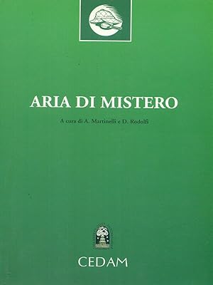 Bild des Verkufers fr Aria di mistero zum Verkauf von Librodifaccia
