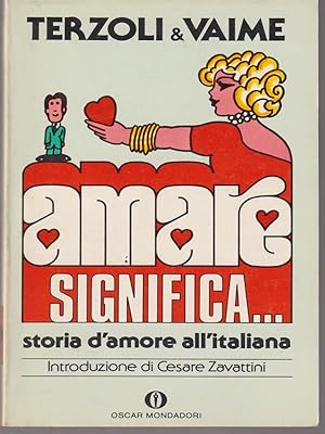 Seller image for Amare significa.storia d'amore all'italiana for sale by Librodifaccia