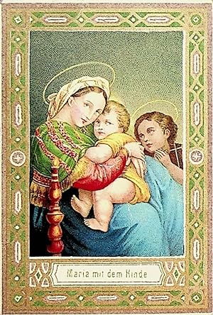 MARIA, Heilige Maria, Maria mit dem Kind, Heiligenbild, Mary, mother of Jesus
