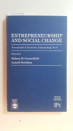 Seller image for Entrepreneurship and social change for sale by Gebrauchtbcherlogistik  H.J. Lauterbach