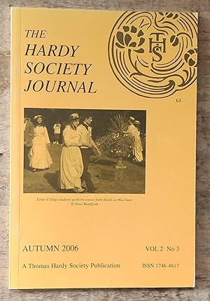 Immagine del venditore per The Hardy Society Journal, vol.2, no.3, Autumn 2006 venduto da Shore Books